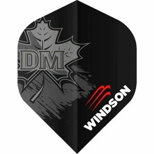 Windson DARK MAPLE LEAF Letky, černá, velikost obraz