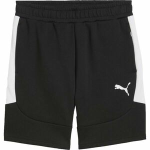 Puma TEAMEVOSTRIPE SHORTS Pánské šortky, černá, velikost obraz