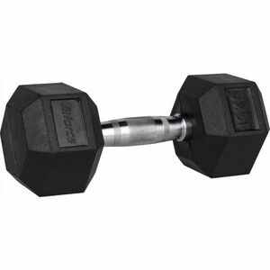 Fitforce FDBB 10 KG Jednoruční šestihranná činka, stříbrná, velikost 10 KG obraz