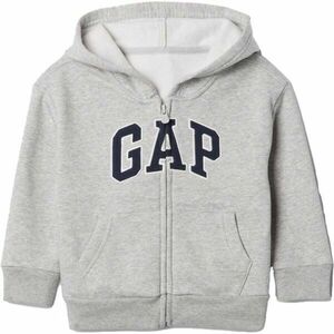 GAP V-LOGO FZ Dětská mikina, šedá, velikost 2Y obraz