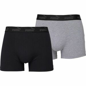 Puma ELEMENTS MEN BASIC BOXERS 2P Pánské boxerky, černá, velikost obraz