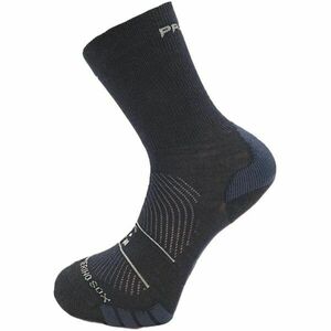 PROGRESS TREKKING MERINO SOX Outdoorové ponožky s merinem, černá, velikost obraz