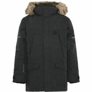 DIDRIKSONS SYLVIN Chlapecká parka, černá, velikost obraz