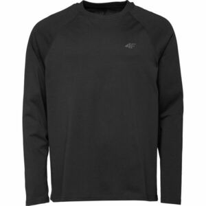 4F LONGSLEEVE Pánské triko, černá, velikost obraz