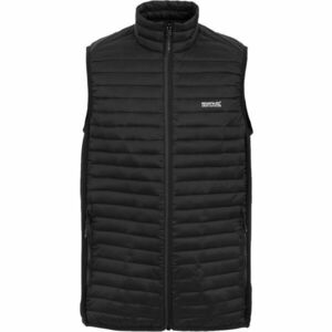 REGATTA OUTDOORS ANDRESON HYBRID GILET Pánská vesta, černá, velikost obraz