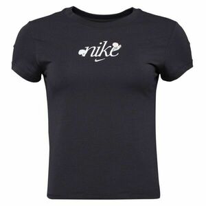 Nike SPORTSWEAR CHILL KNIT Dámské tričko, černá, velikost obraz