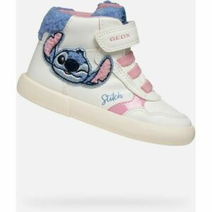 Geox B GISLI Dívčí volnočasová obuv, bílá, velikost obraz