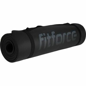 Fitforce NBR MAT Podložka na cvičení, černá, velikost obraz