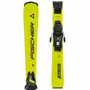 Fischer RC4 RACE JR. + FS 7 GW Sjezdové lyže, žlutá, velikost obraz