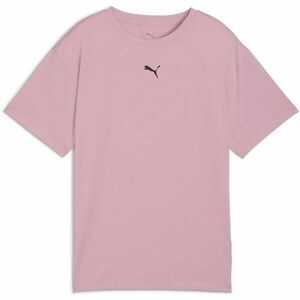 Puma TAD ESSENTIALS TEE G Dívčí triko, růžová, velikost obraz