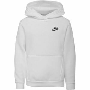 Nike SPORTSWEAR Dětská mikina, bílá, velikost obraz