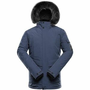 ALPINE PRO WERD 2 Pánská zimní bunda, tmavě šedá, velikost 5XL obraz