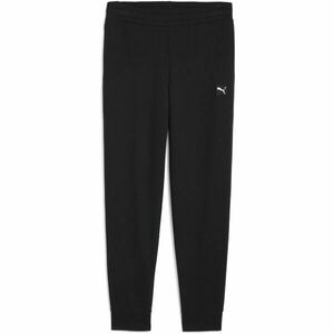 Puma ESSENTIALS ELEVATED SWEAT PANTS FL W Dámské tepláky, černá, velikost obraz