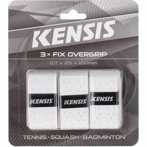 Kensis 3 FIX OVERGRIP Vrchní omotávka, bílá, velikost obraz