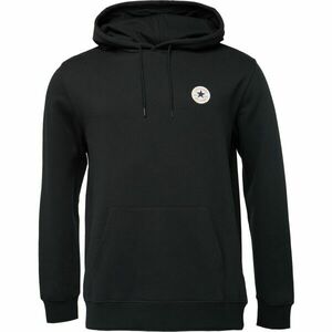 Converse STANDARD FIT CORE CHUCK PATCH HOODIE BB Pánská mikina, černá, velikost obraz