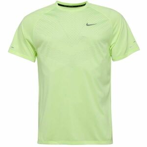 Nike STRIDE Pánské běžecké triko, reflexní neon, velikost XXL obraz