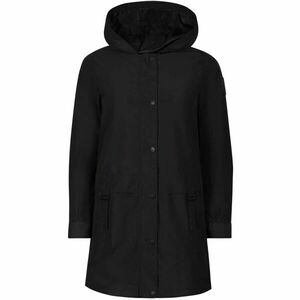 NAX ARESA Dámský kabát s kapucí, černá, velikost obraz