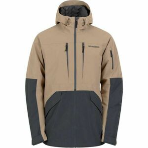 FUNDANGO BAILY ECO Pánská lyžařská/snowboardová bunda, béžová, velikost obraz
