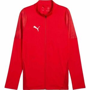 Puma TEAMCUP TRAINING JACKET Pánská fotbalová bunda, červená, velikost obraz