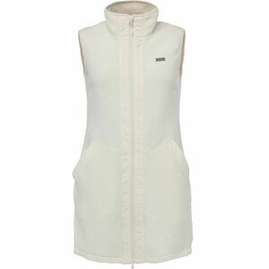 Willard DAJADA Dlouhá dámská fleecová vesta, bílá, velikost obraz