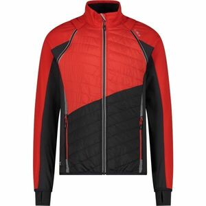 CMP MAN JACKET Pánská hybridní bunda, červená, velikost obraz