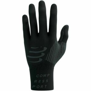 Compressport 3D THERMO GLOVES Unisex běžecké rukavice, černá, velikost obraz