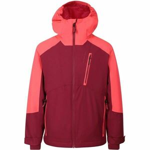 ALPINE PRO EDEFO Dětská lyžařská bunda, vínová, velikost 152-158 obraz