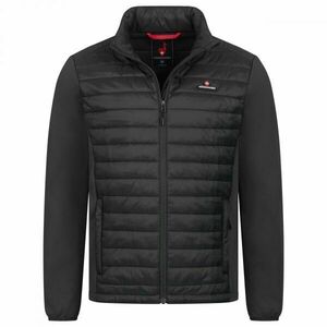 HOHENHORN KAPRUN Pánská hybridní bunda, černá, velikost obraz