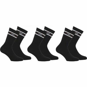 Fila LIFESTYLE PLAIN SOCKS Ponožky, černá, velikost 39-42 obraz