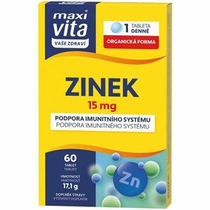 VITAR MAXI VITA ZINEK 15 MG 60 TAB Doplněk stravy, , velikost obraz