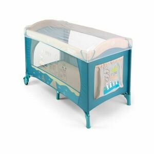 MILLY MALLY MOSQUITO NET Moskytiéra na cestovní postýlku, tyrkysová, velikost obraz