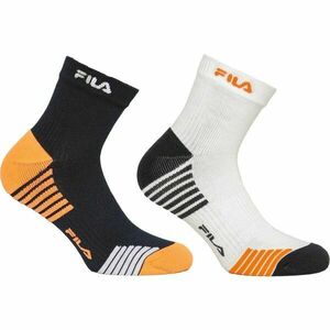 Fila QUARTER HALF TERRY Unisex ponožky, černá, velikost 43-46 obraz