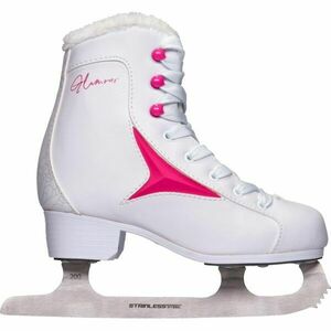Arcore GLAMOUR JR Dětské lední brusle, bílá, velikost obraz
