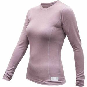 Sensor MERINO DF Dámské triko s dlouhým rukávem, fialová, velikost obraz