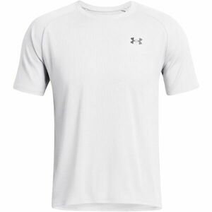 Under Armour TECH TEXTURED Pánské triko, bílá, velikost M obraz