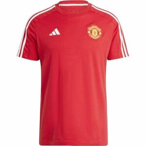 adidas MANCHESTER UNITED FC DNA TEE Pánské triko, červená, velikost obraz