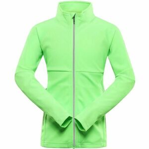ALPINE PRO DOZERO Dětská rychleschnoucí mikina, zelená, velikost 140-146 obraz