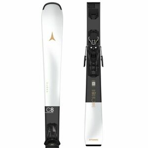 Atomic CLOUD C8 + M10 GW Dámské sjezdové lyže, bílá, velikost obraz
