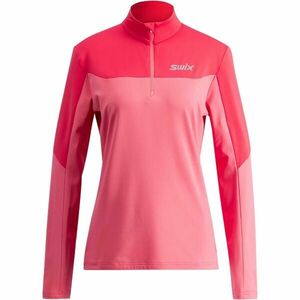 Swix INFINITY LIGHT HALF ZIP W Dámská funkční mikina, růžová, velikost obraz