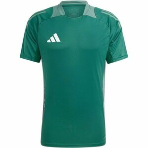 adidas TIRO24 TRAINING JERSEY Fotbalový dres, tmavě zelená, velikost obraz