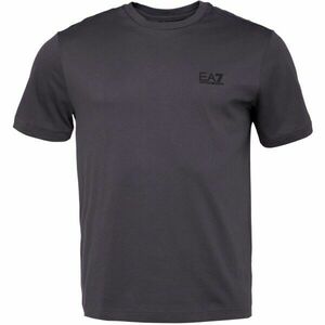 EA7 CORE ID Pánské tričko, tmavě šedá, velikost obraz