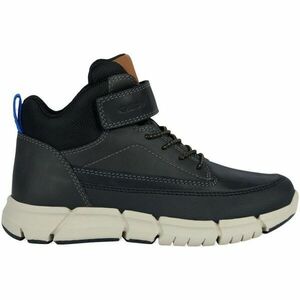 Geox J FLEXYPER Chlapecká zimní obuv, černá, velikost obraz