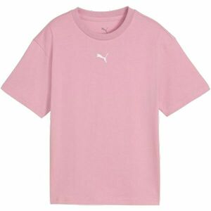 Puma ESSENTIALS BOXY TEE G Dívčí triko, růžová, velikost obraz