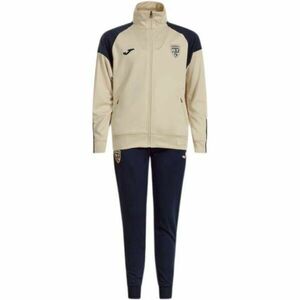 Joma FED. FUTBOL RUMANÍA FREE TIME JUNIOR TRACKSUIT Dětská souprava, béžová, velikost XXXXS obraz