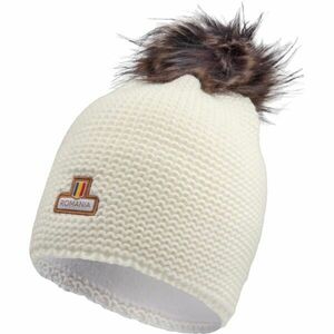 FLLÖS FANLINE HAT ROMANIA 7 Zimní čepice, bílá, velikost obraz