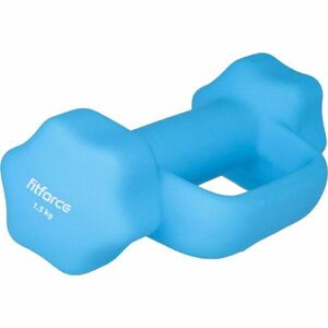 Fitforce FJDBN 1, 5 KG Jednoruční činka, světle modrá, velikost 1, 5 KG obraz
