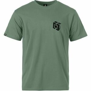 Horsefeathers BLOCKS Pánské tričko, zelená, velikost obraz