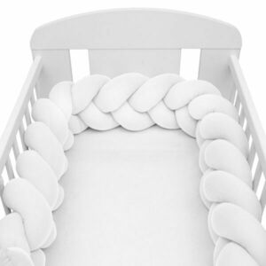 NEW BABY COP Mušelínový mantinel do postýlky, bílá, velikost obraz