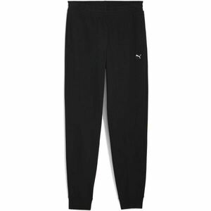 Puma ESSENTIALS ELEVATED PANTS FL Pánské tepláky, černá, velikost obraz