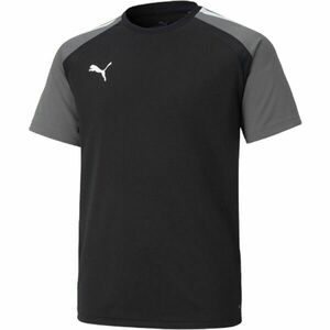 Puma TEAMPACER JERSEY JR Dětský fotbalový dres, černá, velikost obraz